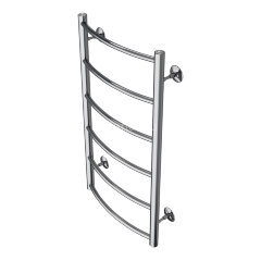 Полотенцесушитель водяной AZARIO VERONA 400/800 6 секций, нижнее/диагональное подключение, 1/2&quot;, хро