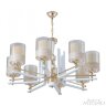 Подвесная люстра Arte Milano 306087/8 Wh/Gd