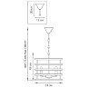 Подвесная люстра Lightstar 735030