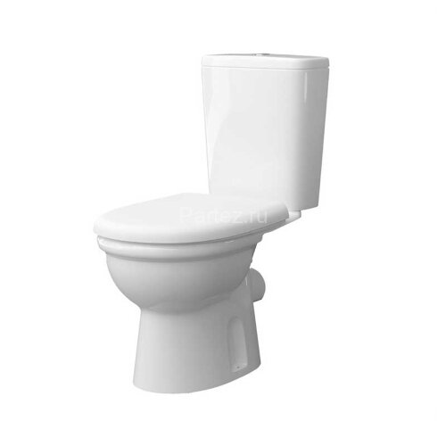 Унитаз-компакт КЕРАМИН Ареццо Дуал с жёстким сиденьем, белый (CS00076896)