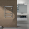 Полотенцесушитель водяной AZARIO VERONA 400/600 с полкой, 3 секции, нижнее/диагональное подключение,