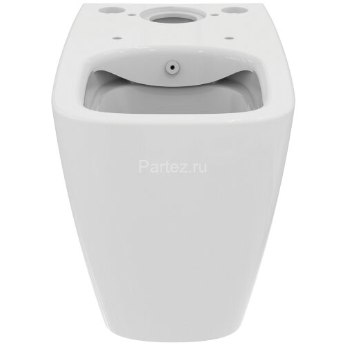 Чаша унитаза IDEAL STANDARD I.LIFE B безободковый, с сидением микролифт, белый (T537101)