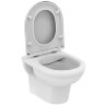 Унитаз подвесной Ideal Standard EXACTO безободковый, с сиденьем микролифт (R002601)
