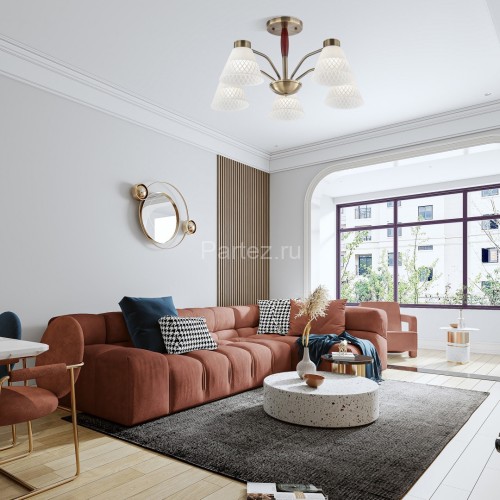 Потолочная люстра Arte Milano 336350/5 AB