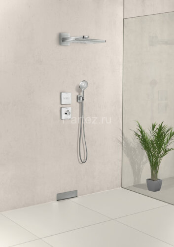 15734400 ShowerSelect Glass Термостат ShowerSelect Highflow, стеклянный, СМ