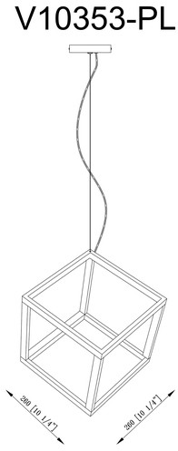 Подвесной светильник Moderli V10353-PL