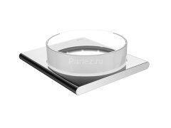 Полочка Keuco Edition 400 в комплекте с матовой хрустальной чашей для мелочей, хром (11549019000)
