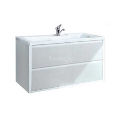 Тумба под раковину AQUATON РИМИНИ 80 подвесная, белая (1A226701RN010)