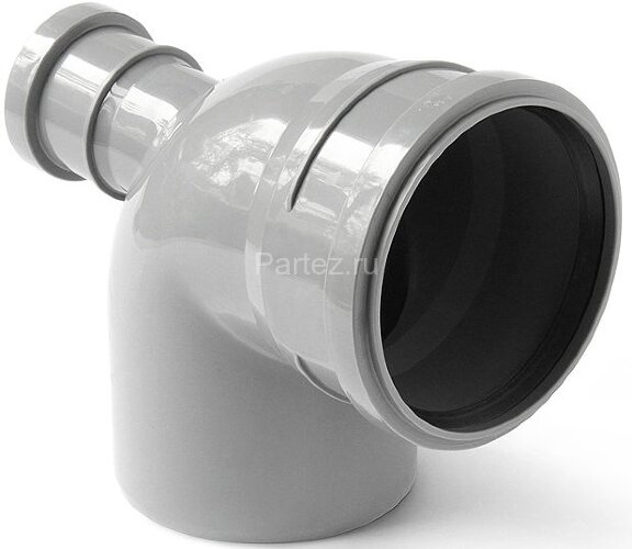 Отвод ПП D110 с выходом 50  фронтальный