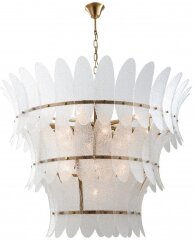 Подвесная люстра iLamp 15602-19 ANB+CL