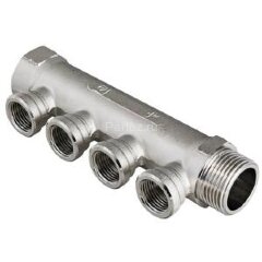 Коллектор распределительный 3/4&quot;х4х1/2&quot;ВР VALTEC