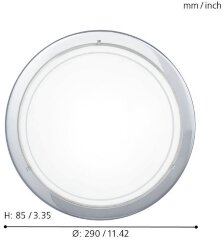 Настенный светильник Eglo 83155