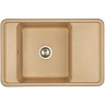Кухонная мойка AQUATON Беллис 78, цвет песочный (1A725032BS220)