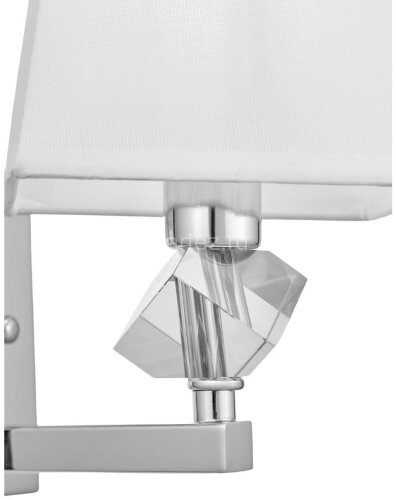 Бра Lumina Deco LDW 1249-1 CHR+WT