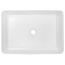 Раковина-чаша Creo Ceramique 500х350х120 накладная, прямоугольная, керамика, белый матовый (PU3500MR