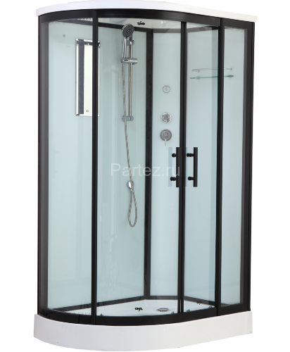 Timo Standart T-6602 Black R душевая кабина (120*85*220), шт