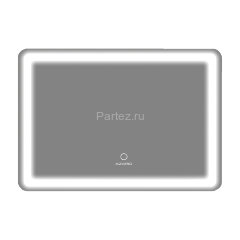 Зеркало AZARIO Dallas 1000х700 с подсветкой, сенсорный выключатель с функцией диммера, подогрев (AZ-