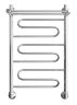 Полотенцесушитель водяной ДВИН FW лесенка 80/50 с полкой , полированный (4627086025589)