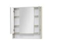 Зеркало-шкаф AQUATON РИКО 80 Белый/Ясень Фабрик (1A215302RIB90)