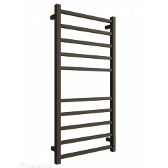 Полотенцесушитель электрический ДВИН L plaza neo 100/50 К диммер квадрат Чёрный матовый (46567591792