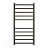Полотенцесушитель электрический ДВИН L plaza neo 100/50 К диммер квадрат Чёрный матовый (46567591792