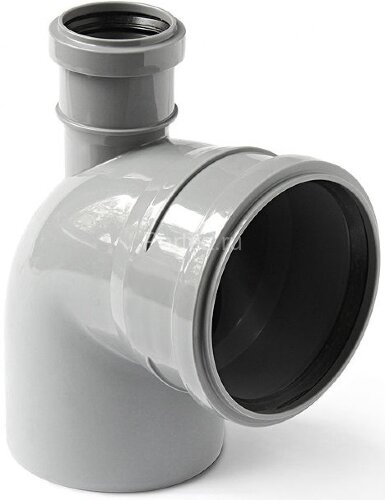 Отвод ПП D110 с выходом 50 прямой