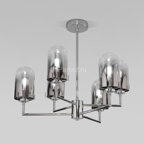 Потолочная люстра Eurosvet 60156/6 хром