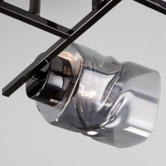 Потолочная люстра Eurosvet 30165/8 черный жемчуг