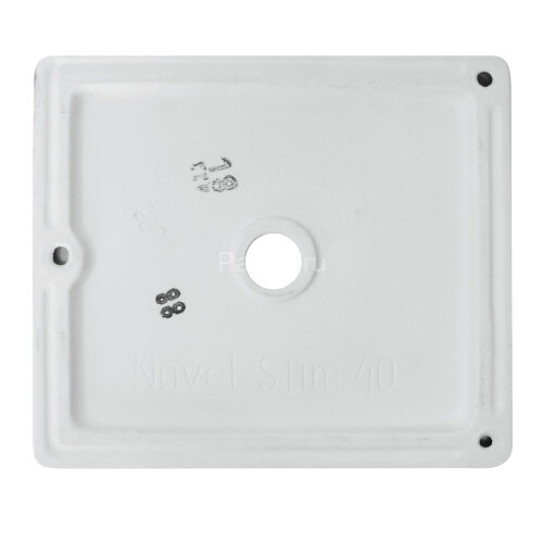 Раковина накладная Sanita Luxe Novel Slim-40 400х349х110, белая (NOV40SLWB01S)