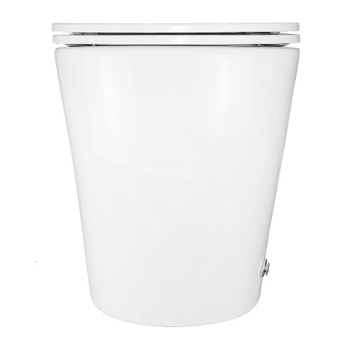 Унитаз импульсный Azario 360х570х450 напольный, полукруглый, быстросъемное сиденье микролифт (AZ-102