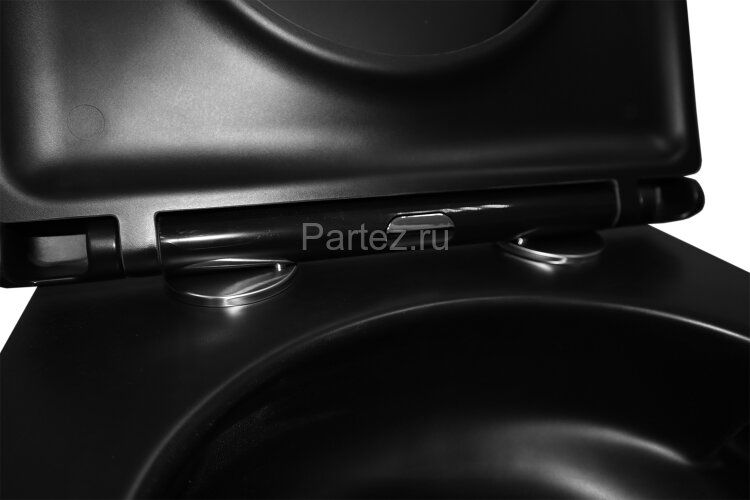 Унитаз подвесной Azario Teramo 490х345х355 (квадратный) безободковый с системой антивсплеск (Торнадо