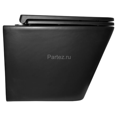 Унитаз подвесной Azario Teramo 490х345х355 (квадратный) безободковый с системой антивсплеск (Торнадо