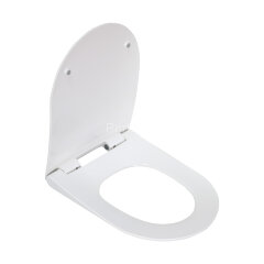 2014Sa сиденье для унитаза дюропласт с микролифтом, белое MELANA