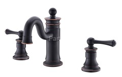 Смеситель для раковины врезной Timo Adelia 6021/04F черный антик