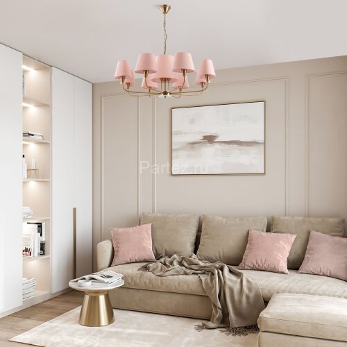 Подвесная люстра Eurosvet 60154 латунь