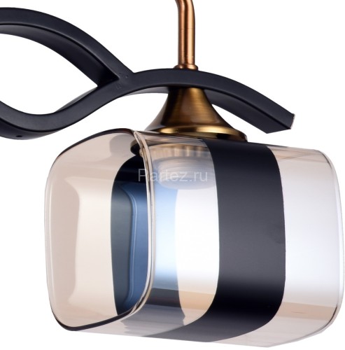 Потолочная люстра Reluce 72106-0.3-03 BK+GAB