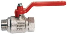 Кран шаровой 1/2" в-н рыч. IDEAL ITAP