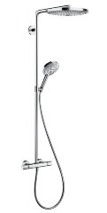 Hansgrohe 27133400 Raindance Select S 300 2jet Showerpipe, 1/2, белый/хром