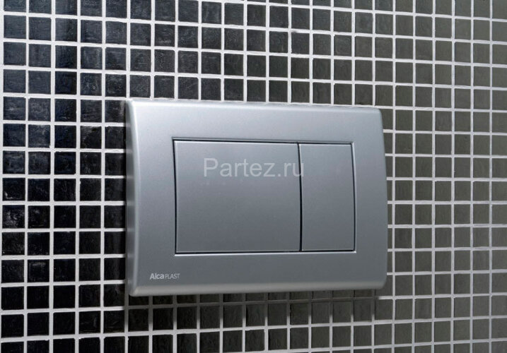 Кнопка смыва Alcadrain, хром - глянцевая (M271)