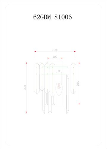 Бра Garda Decor 62GDM-81006
