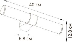 Подсветка для картин Arte Lamp A4408AP-1CC