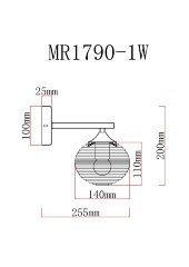 Бра MyFar MR1790-1W
