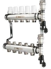 Коллекторная группа НЕРЖ. в сборе 1&quot;х10х3/4&quot;ЕК VALTEC