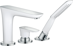 Hansgrohe 15432400 PuraVida Смеситель монтаж на край ванны, на 3 отверстия, 1/2