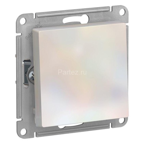 Переключатель перекрестный 1-кл. СП AtlasDesign 10А IP20 (сх. 7) 10AX механизм жемчуж. SE ATN000471