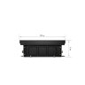 Конвектор внутрипольный Royal Thermo ATRIUM-75/200/800-DG-U-AU