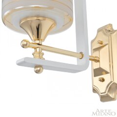 Бра Arte Milano 306087/1W Wh/Gd