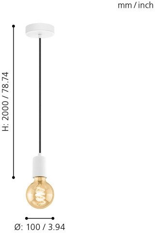 Подвесной светильник Eglo 32527