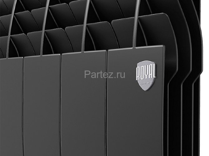 Радиатор Royal Thermo BiLiner 350 /Noir Sable VR - 4 секц.