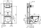 Промо комплект Ideal Standard I.life B состоящий из подвесной унитаз i.life B, тонкое сидение Ideal 